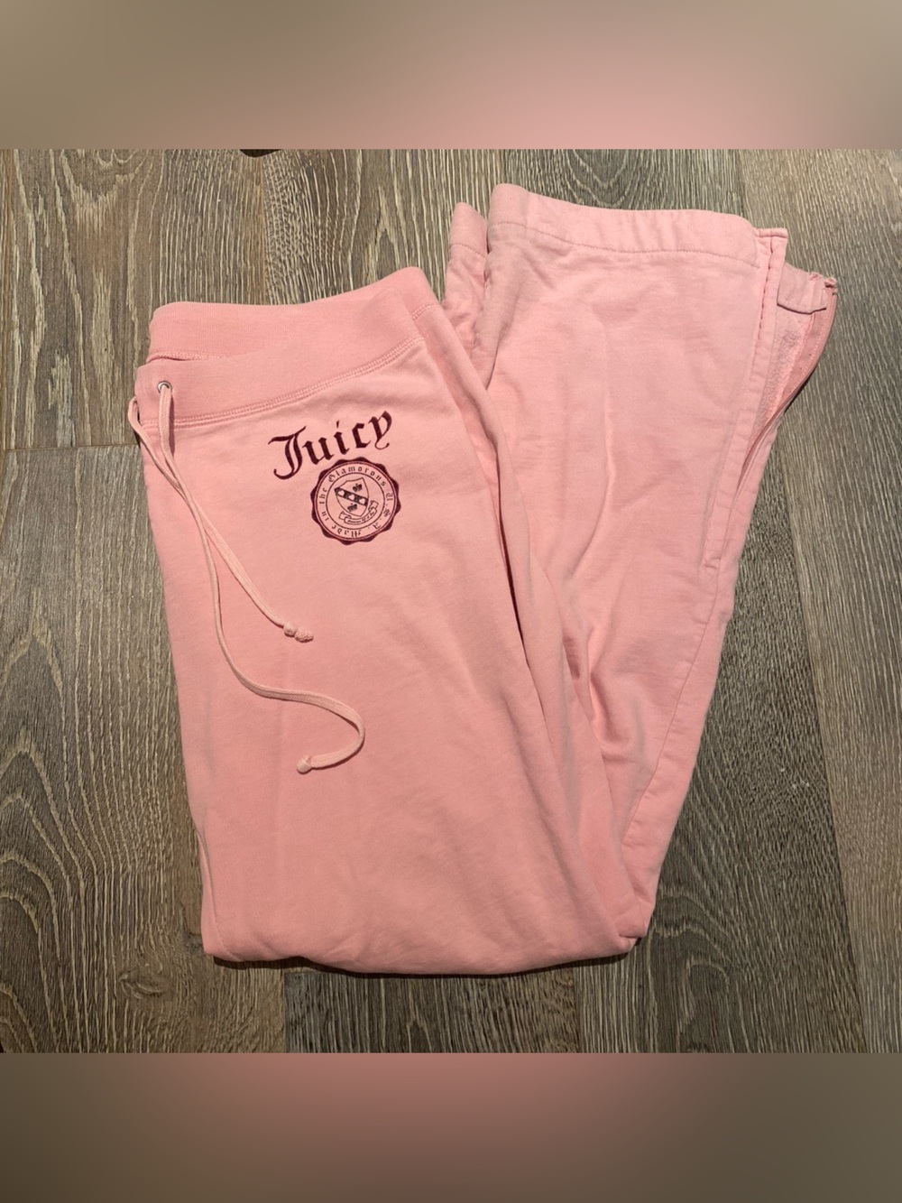 Vintage Juicy Couture Pink Logo Sweatpants